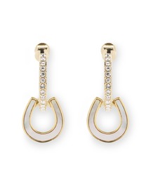 LANVIN en Bleu | 馬蹄モチーフ イヤリング(イヤリング)