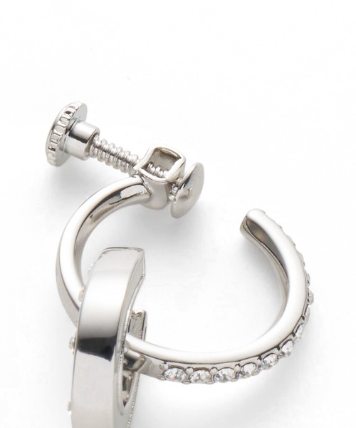 LANVIN en Bleu(ランバンオンブルー)の「馬蹄モチーフ イヤリング(イヤリング・レディース・ゴールド/シルバー・ONE SIZE)」の4枚目の写真