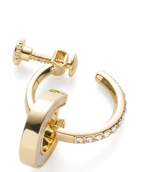 LANVIN en Bleu(ランバンオンブルー)の「馬蹄モチーフ イヤリング(イヤリング・レディース・ゴールド/シルバー・ONE SIZE)」の6枚目の写真