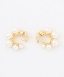 自由区（ジユウク）の「パールサークル イヤリング（イヤリング）」