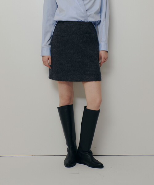 セール】◇モヘヤシャギーミニスカート（スカート）｜allureville