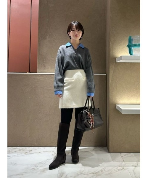 セール】◇モヘヤシャギーミニスカート（スカート）｜allureville