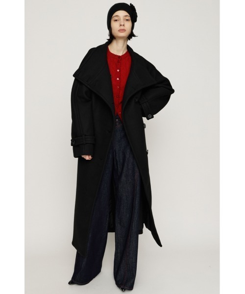 SLY（スライ）の「STAND NECK LONG COAT スタンドネック ロングコート