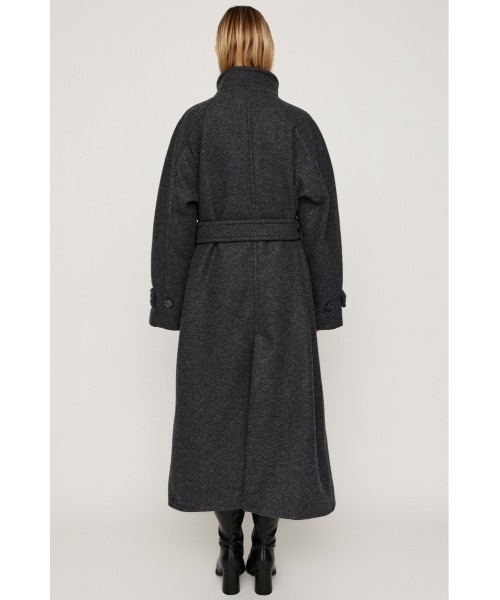 SLY（スライ）の「STAND NECK LONG COAT スタンドネック ロングコート