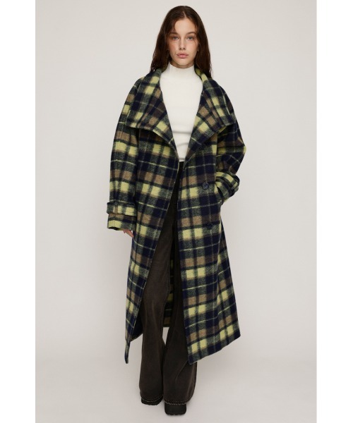 セール】STAND NECK LONG COAT スタンドネック ロングコート 秋服 冬服