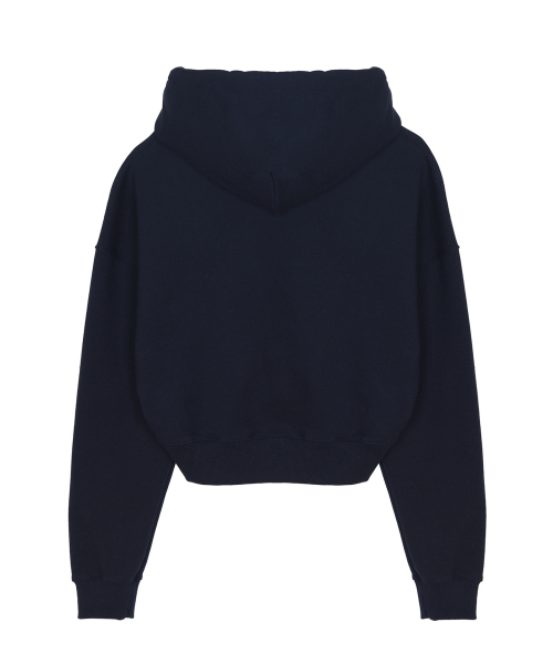 NICK&NICOLE(ニックアンドニコール)の「NICOLE LOGO CROP HOODY_NAVY(パーカー・レディース・その他・FREE)」の5枚目の写真
