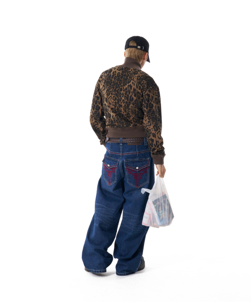 AAKAM(アーカム)の「CROS2 Washed Denim Pants (Blue)(デニムパンツ・レディース・その他・1/2)」の10枚目の写真