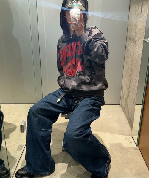 AAKAM(アーカム)の「CROS2 Washed Denim Pants (Blue)(デニムパンツ・レディース・その他・1/2)」の15枚目の写真