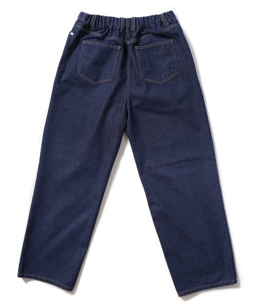 GAKKAI UNIONS（ガッカイユニオンズ）の「ワンタッチワイドバンディングデニムパンツインディゴ（デニムパンツ・レディース・その他・MEDIUM/LARGE/SMALL）」の3枚目の写真