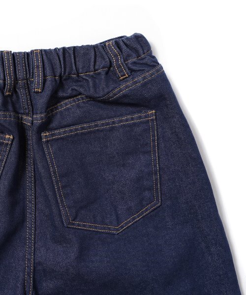 GAKKAI UNIONS（ガッカイユニオンズ）の「ワンタッチワイドバンディングデニムパンツインディゴ（デニムパンツ・レディース・その他・MEDIUM/LARGE/SMALL）」の5枚目の写真