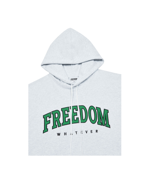 FREEDOM(フリーダム)の「ワットエバー アプリケ フードパーカー(メランジ/グリーン)(パーカー・メンズ・その他・XX-LARGE/X-LARGE)」の3枚目の写真