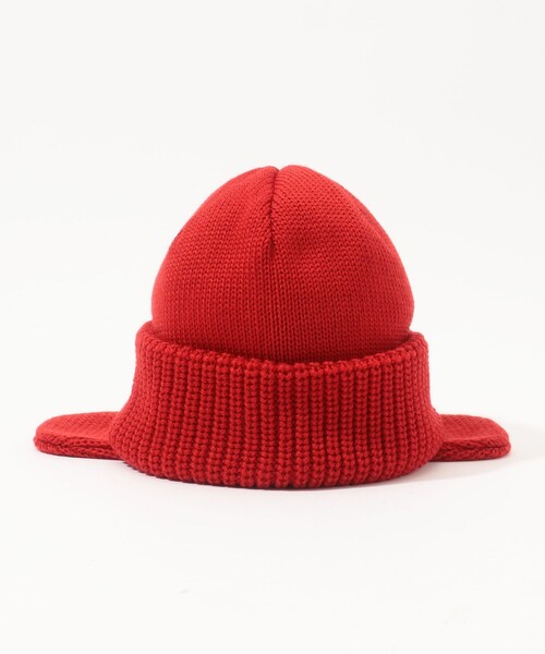 □KIJIMA TAKAYUKI MERINO EAR WATCH CAP