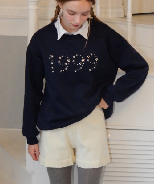 Birthday room（バースデイルーム）の「ニットショートパンツ/knit shorts pants（その他パンツ・レディース・グレー/アイボリー/ブラック・FREE）」の5枚目の写真