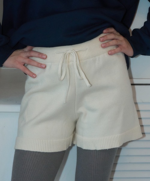 ニットショートパンツ/knit shorts pants（その他パンツ）｜Birthday