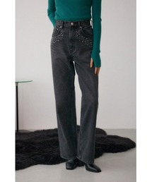 AZUL DENIM スタッズワイドデニム