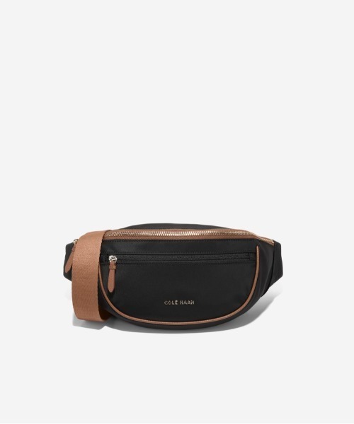 COLE HAAN(コールハーン)の「マッケンナ ナイロン ベルト バッグ womens(ボディバッグ/ウエストポーチ・レディース・ブラック・OSFA)」の1枚目の写真