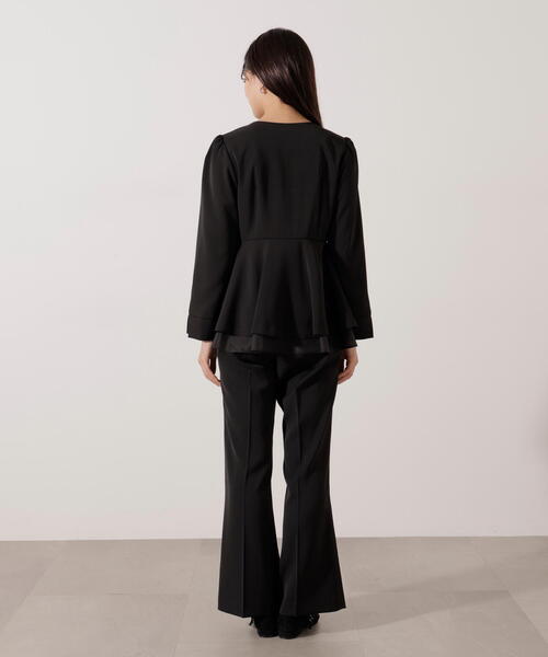 PROPORTION BODY DRESSING（プロポーションボディドレッシング）の「美フレアパンツ / 1216130001（その他パンツ・レディース・ベージュ/ブラック・MEDIUM/P/S/SMALL）」の14枚目の写真