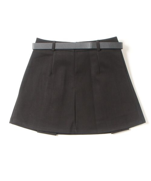 FREE STYLISTS(フリー スタイリスト)の「YUGA_YGMC Wide pleated mini skirt(スカート・レディース・ブラウン/グレー/ブラック・S/M/L/XL)」の4枚目の写真
