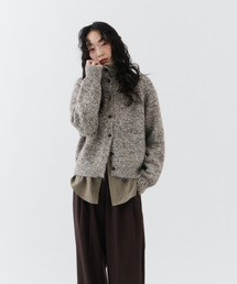 NUJOH（ヌゾ）の「Mellow Yarn Stand Cardigan / メロウヤーンスタンドカーディガン（テーラードジャケット）」