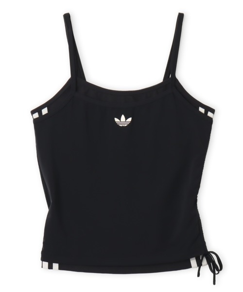 adidas(アディダス)の「adidas DOUBLE LAYERED TANK TOP / アディダス ダブル レイヤード タンクトップ(タンクトップ・レディース・ブラック・L/M/S)」の1枚目の写真