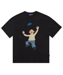 LAUGHER（ラファー）の「[PAT&MAT] ワウパットTシャツ - ブラック（Tシャツ/カットソー）」