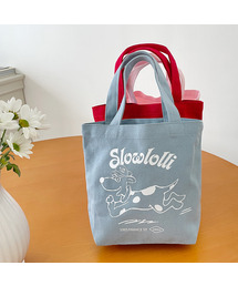 SLOWLOLLI（スローローリ）の「コロコロ子犬エコバッグ（エコバッグ/サブバッグ）」