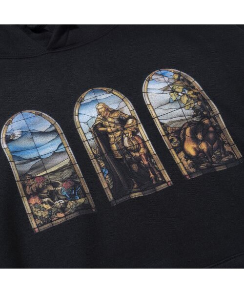 EXTRAORDINARY(エクストラオーディナリー)の「STAINED GLASS HOODIE BLACK(パーカー・メンズ・その他・MEDIUM/LARGE/X-LARGE)」の4枚目の写真