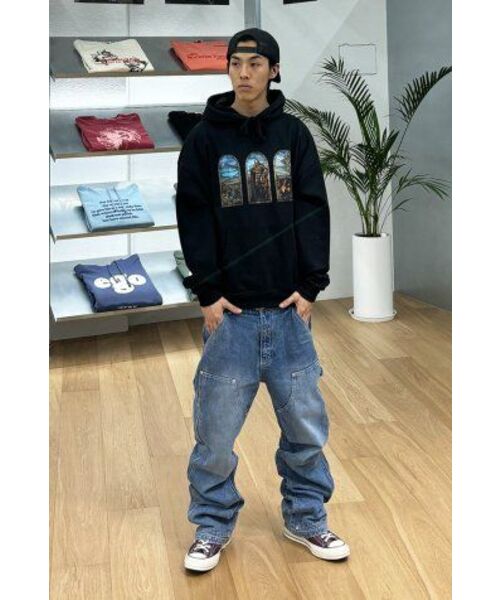 EXTRAORDINARY(エクストラオーディナリー)の「STAINED GLASS HOODIE BLACK(パーカー・メンズ・その他・MEDIUM/LARGE/X-LARGE)」の7枚目の写真