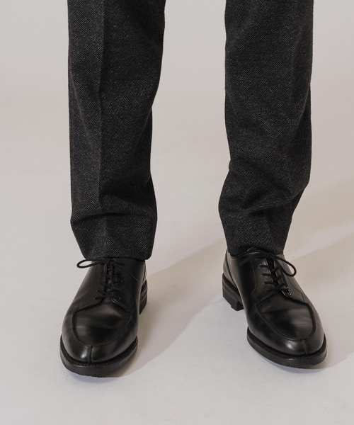 EDIFICE（エディフィス）の「コットン/ウール ジャージー イージースラックス【セットアップ着用可】（スラックス・メンズ・ネイビー/ダークブルー/チャコールグレー/ブラウン系その他・MEDIUM/SMALL/LARGE）」の12枚目の写真