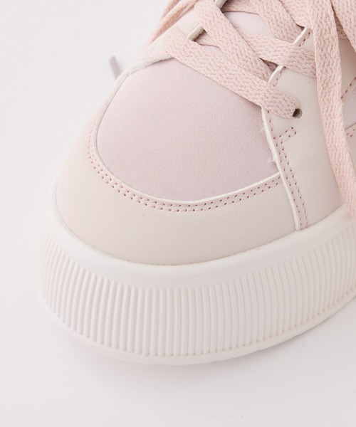 one after another NICE CLAUP（ワンアフターアナザーナイスクラップ）の「サテンリボンカスタムスニーカー（スニーカー・レディース・サックスブルー/ピンク・S/M/L）」の9枚目の写真