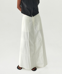 Chino Maxi Skirt - White