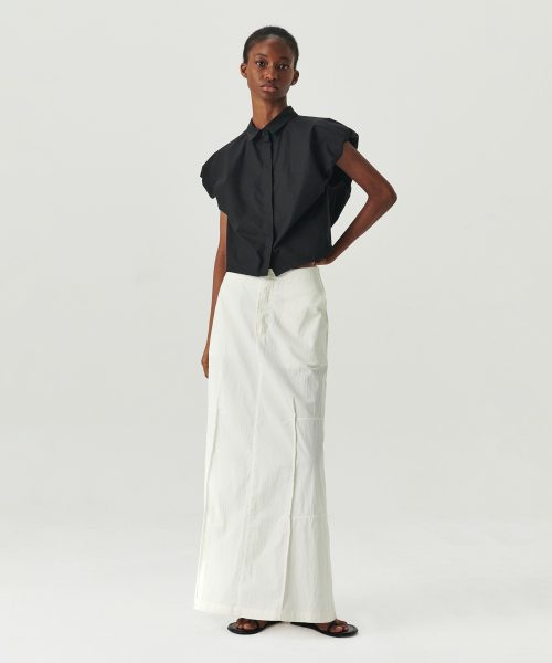 LEVAR(レバー)の「Chino Maxi Skirt - White(スカート・レディース・その他・MEDIUM)」の3枚目の写真