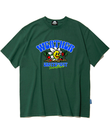 デイジーウェザー グラフィックTシャツ - グリーン