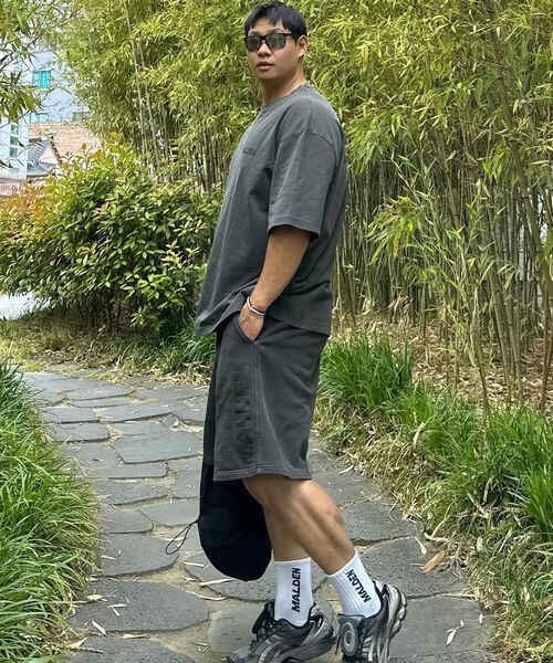 MALDEN(モールデン)の「ピグメントオーバーサイズTシャツ(Tシャツ/カットソー・メンズ・チャコール/ブラック・LARGE/MEDIUM/XX-LARGE/X-LARGE)」の9枚目の写真