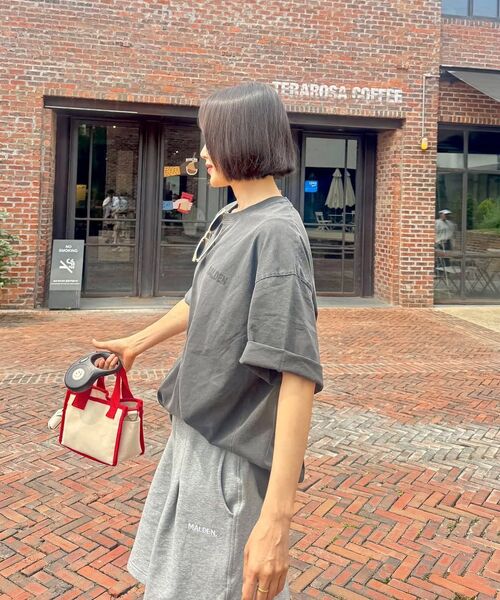 MALDEN(モールデン)の「ピグメントオーバーサイズTシャツ(Tシャツ/カットソー・メンズ・チャコール/ブラック・LARGE/MEDIUM/XX-LARGE/X-LARGE)」の12枚目の写真