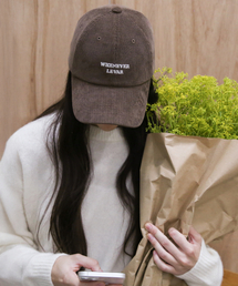 LEVAR（レバー）の「Whenever Corduroy Ball Cap - Mocha Brown（キャップ）」