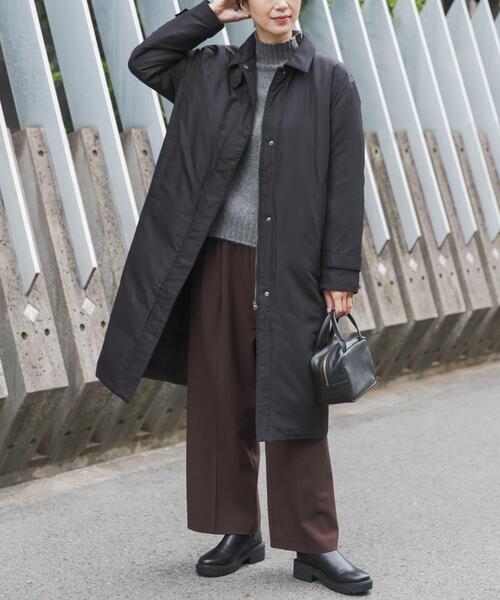 セール】ステッチレスライトダウンロングコート（ダウンジャケット