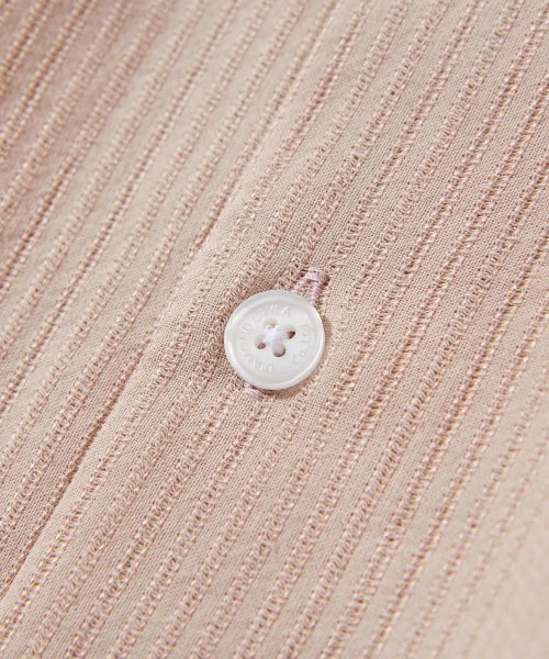 Diamond Layla（ダイアモンドレイラ）の「Stitch Stripe Shirt S114  Indy Pink（シャツ/ブラウス・レディース・その他・SMALL/MEDIUM/LARGE/X-LARGE）」の6枚目の写真