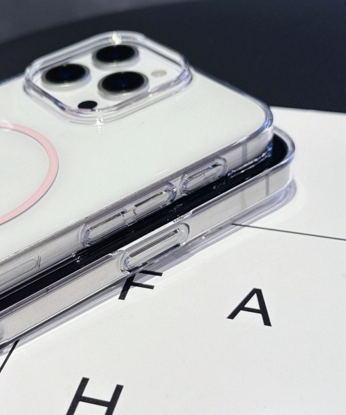 Fun & Daily(ファンアンドデイリー)の「F&D : カラー MagSafe クリア iPhoneケース/ 15 / 16 / 17 / Plus / Pro / Pro Max / Air アイフォンケース(スマホケース/カバー・レディース・パープル/オレンジ/ブラック・iPhone 16/iPhone 16 Plus/iPhone 16 Pro/iPhone 17/iPhone 17 Pro/iPhone Air/iPhone 17 Pro Max/iPhone 16 Pro Max)」の10枚目の写真
