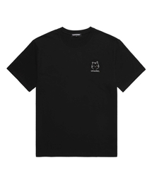 ヤオンイオーバーサイズ半袖Tシャツ (VNDTS214) ブラック