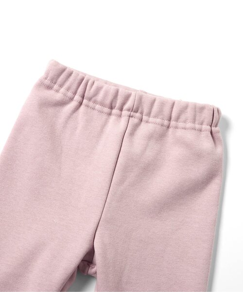 Seraph（セラフ）の「レッグウォーマードッキング裏シャギーレギンス（レギンス/スパッツ・キッズ・アイボリー/ピンク/ブラウン/ブラック・140/130/120/110/100/90/80）」の6枚目の写真