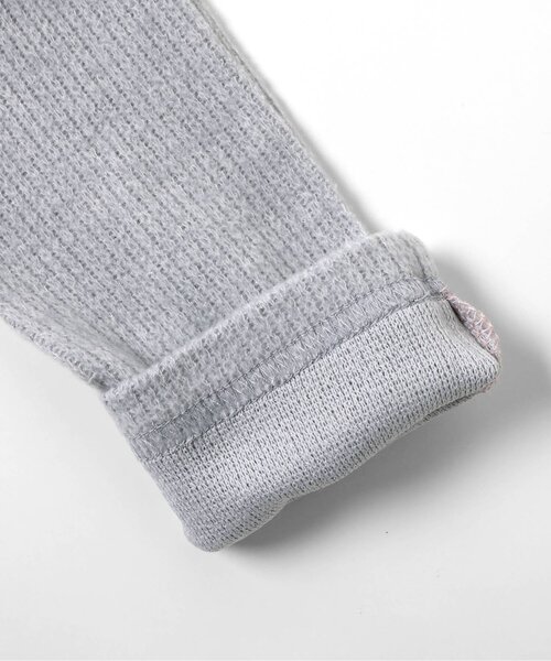 Seraph（セラフ）の「レッグウォーマードッキング裏シャギーレギンス（レギンス/スパッツ・キッズ・アイボリー/ピンク/ブラウン/ブラック・140/130/120/110/100/90/80）」の9枚目の写真