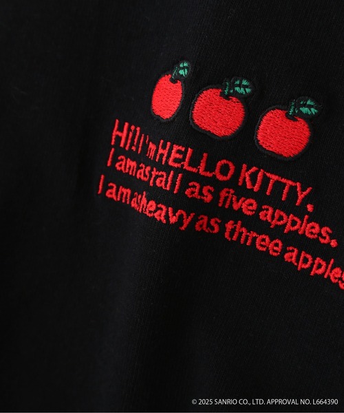 AVIREX(アヴィレックス)の「【AVIREX×HELLO KITTY】LONG SLEEVE T-SHIRT(Tシャツ/カットソー・レディース・ブラック/オフホワイト・S/M)」の18枚目の写真