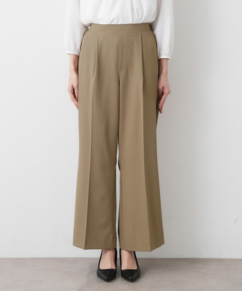 入卒/セレモニー/セットアップ可能】フレアシルエットパンツ（その他