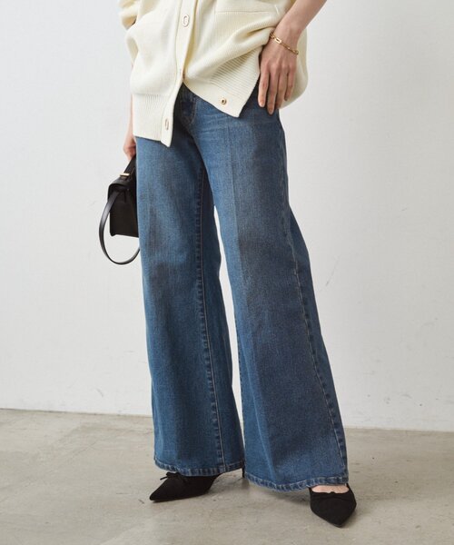 LOUNGEDRESS(ラウンジドレス)の「デニムフレアパンツ2(デニムパンツ・レディース・ブルー・MEDIUM/SMALL)」の18枚目の写真