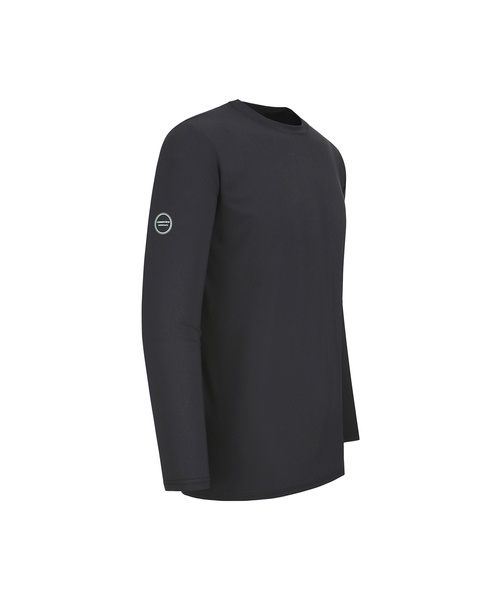 BLACK MONSTER FIT(ブラックモンスターフィット)の「機能性テックフィットロングスリーブTシャツ(4色)/ BM210704(Tシャツ/カットソー・メンズ・ホワイト/チャコールグレー/ブラック/チャコール・SMALL/MEDIUM/LARGE/X-LARGE/2XL/3XL)」の3枚目の写真