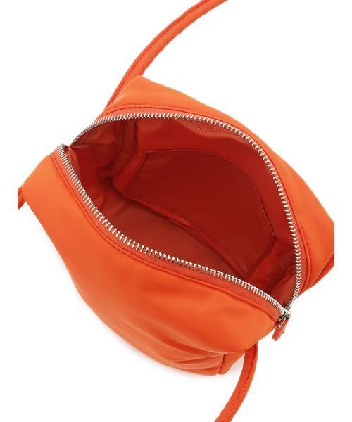 emmi（エミ）の「eco ナイロンスクエアバッグ（ハンドバッグ・レディース・オレンジ/シルバー・F）」の9枚目の写真