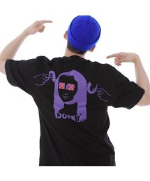 DORKY（ドルキ）の「公妨モナリザ 半袖 ブラック（Tシャツ/カットソー）」