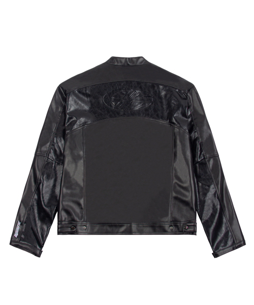 HYUNFIT(ヒョンフィット)の「PU LEATHER RIDER JACKET(ライダースジャケット・メンズ・その他・MEDIUM/LARGE/X-LARGE)」の6枚目の写真