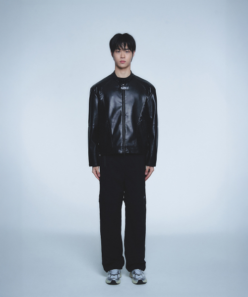 HYUNFIT(ヒョンフィット)の「PU LEATHER RIDER JACKET(ライダースジャケット・メンズ・その他・MEDIUM/LARGE/X-LARGE)」の7枚目の写真